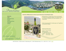 Tablet Screenshot of hotel-panorama-bks.de